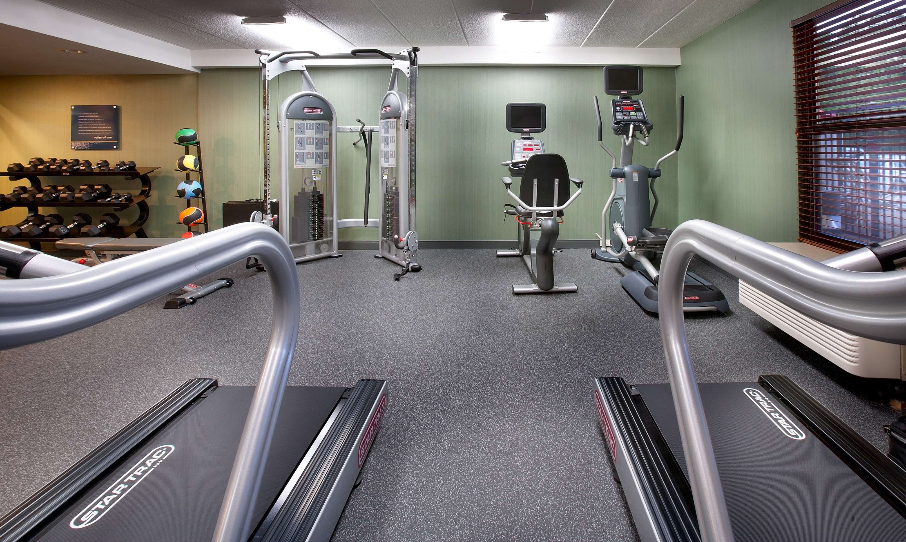 Health club  fitness center  gym