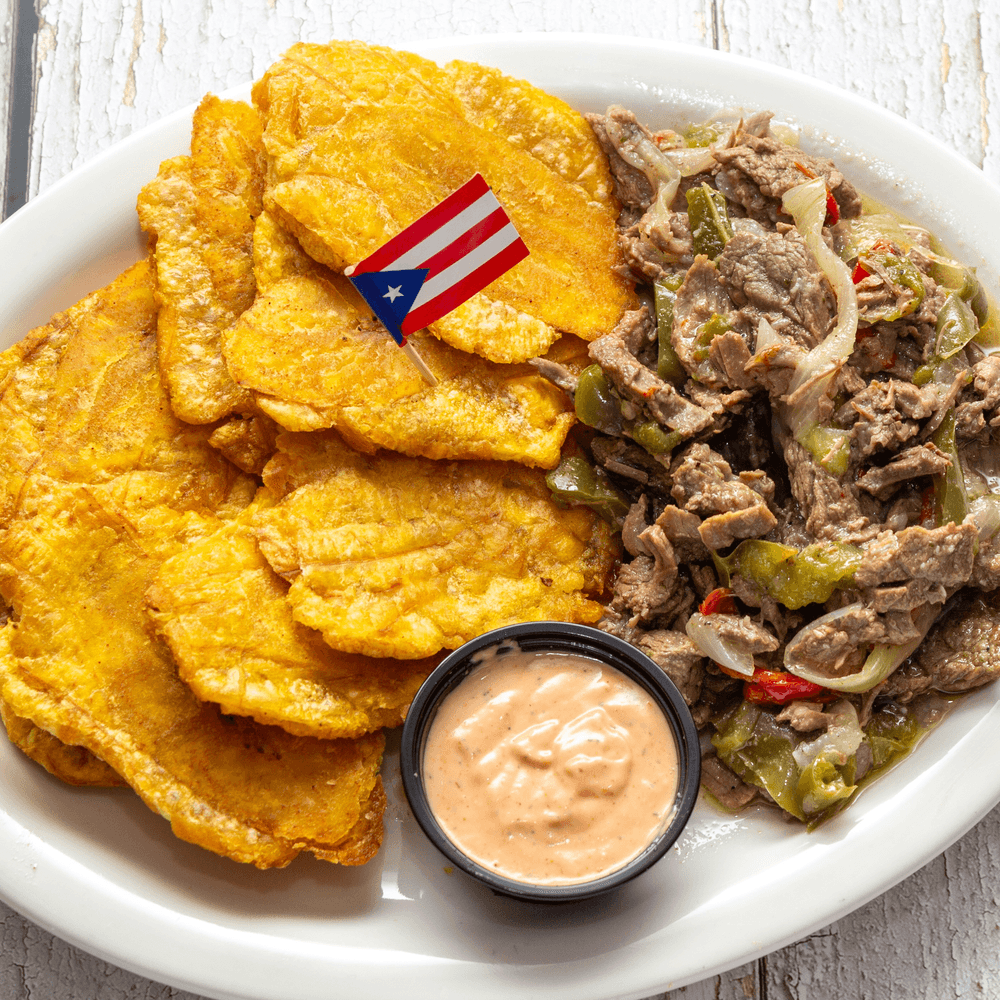 Bistec Tostones