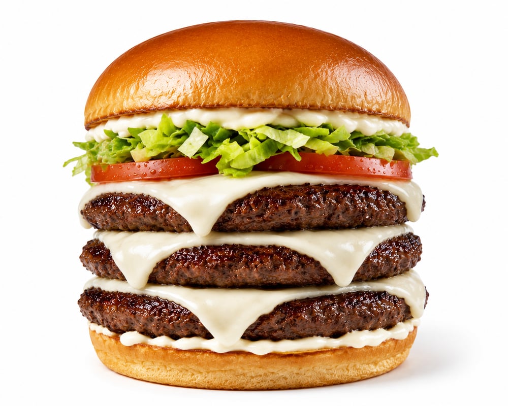 Double Cheese Burger (Double)