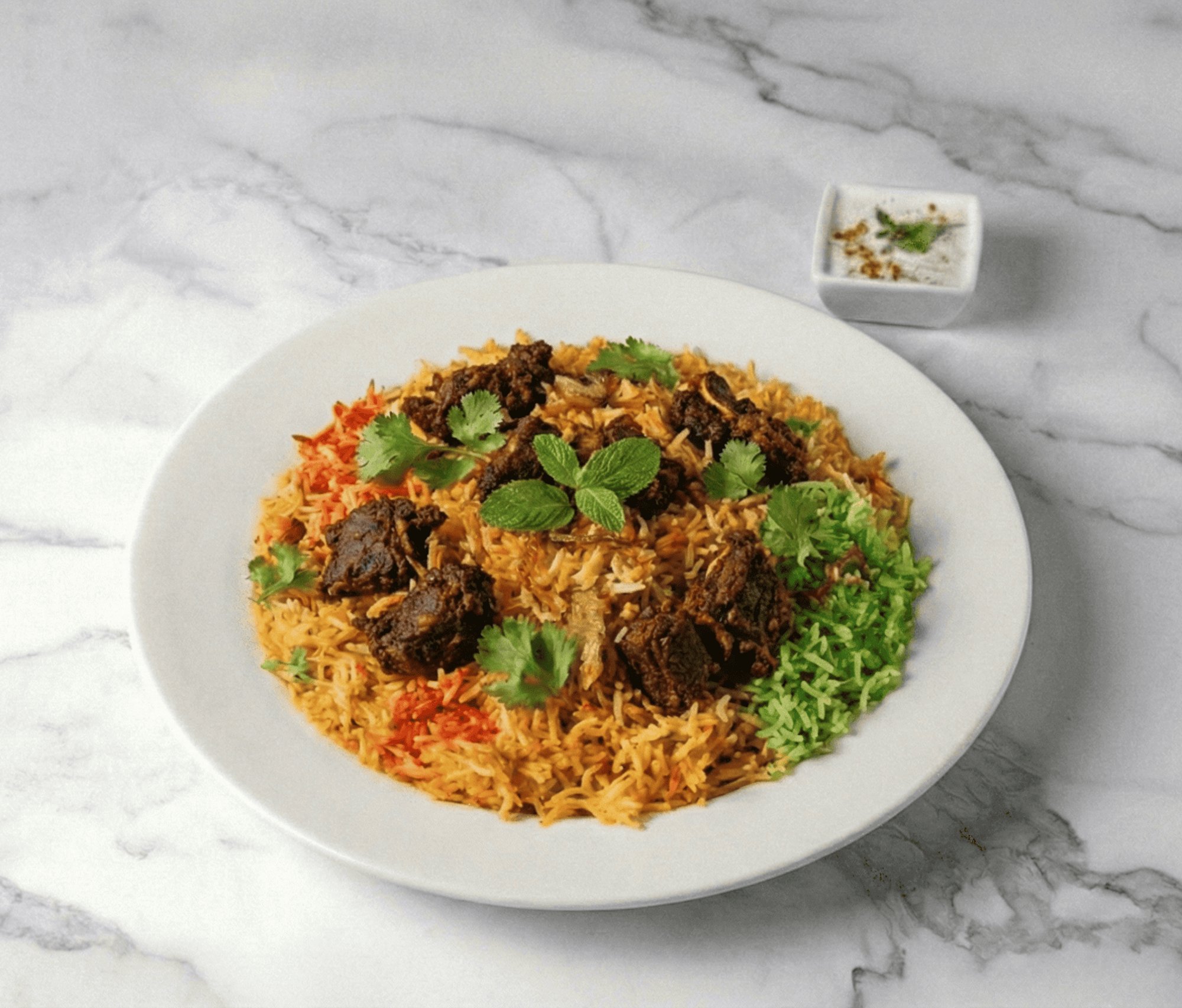 GOAT FRY BIRYANI