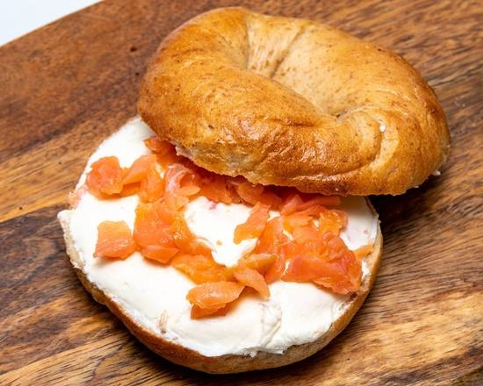 Lox Spread on a Bagel