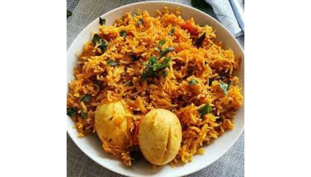 Egg Biryani - Non Vegan, Gluten free