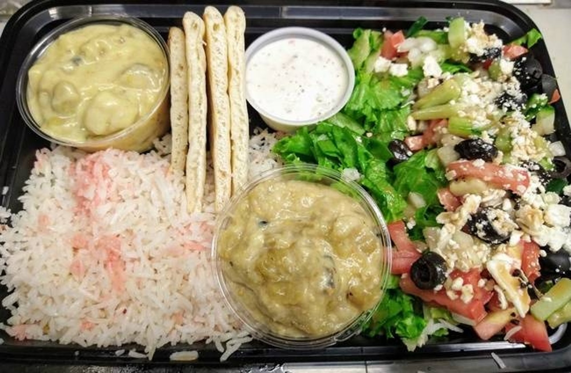 Lamb and Baba Ghanoush Plate