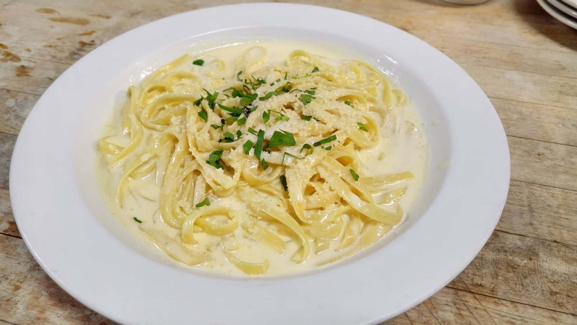 Fettuccini Alfredo