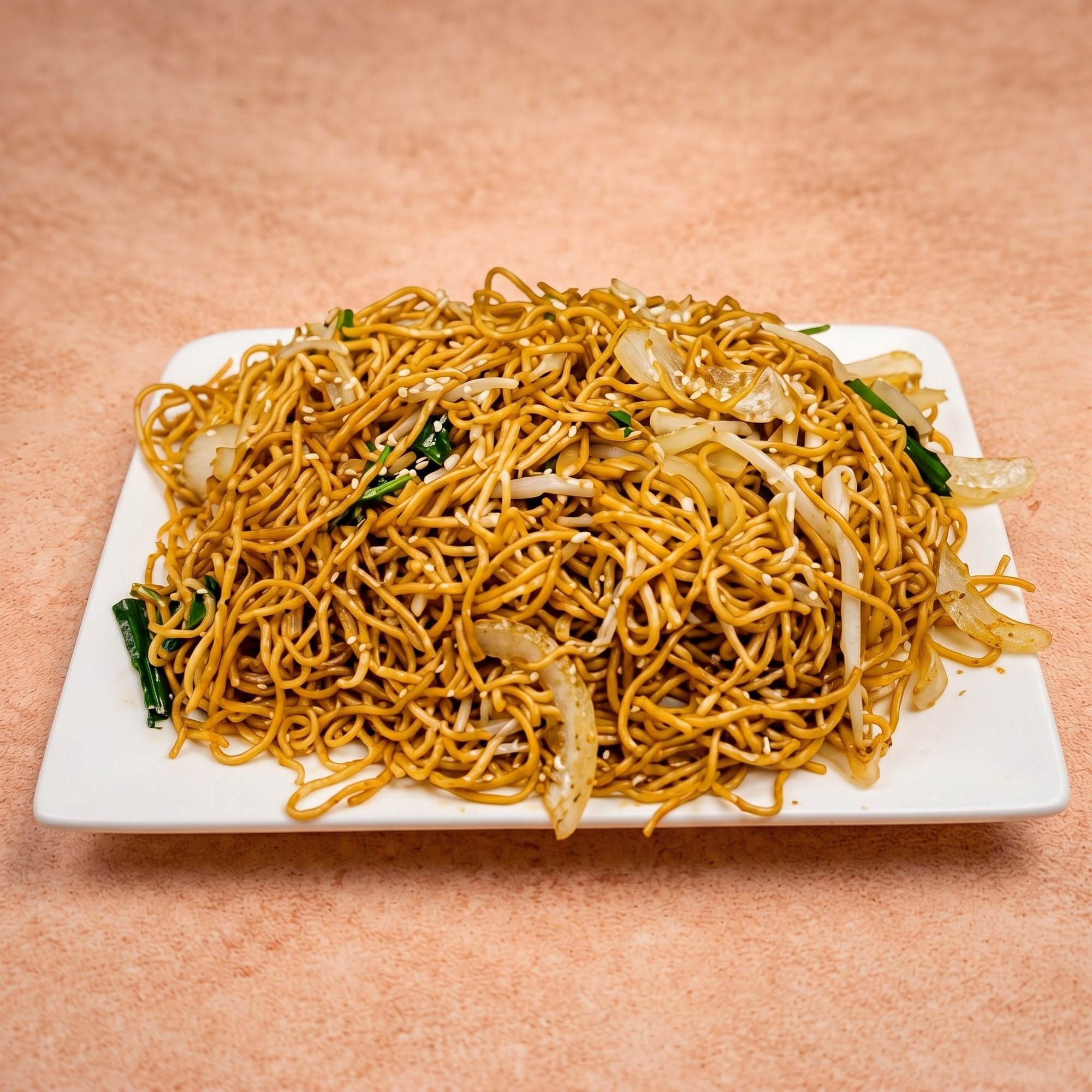 Soy Sauce Chow Mein (小豉油皇炒面)
