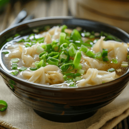 Hong Kong Wonton Noodle Soup
