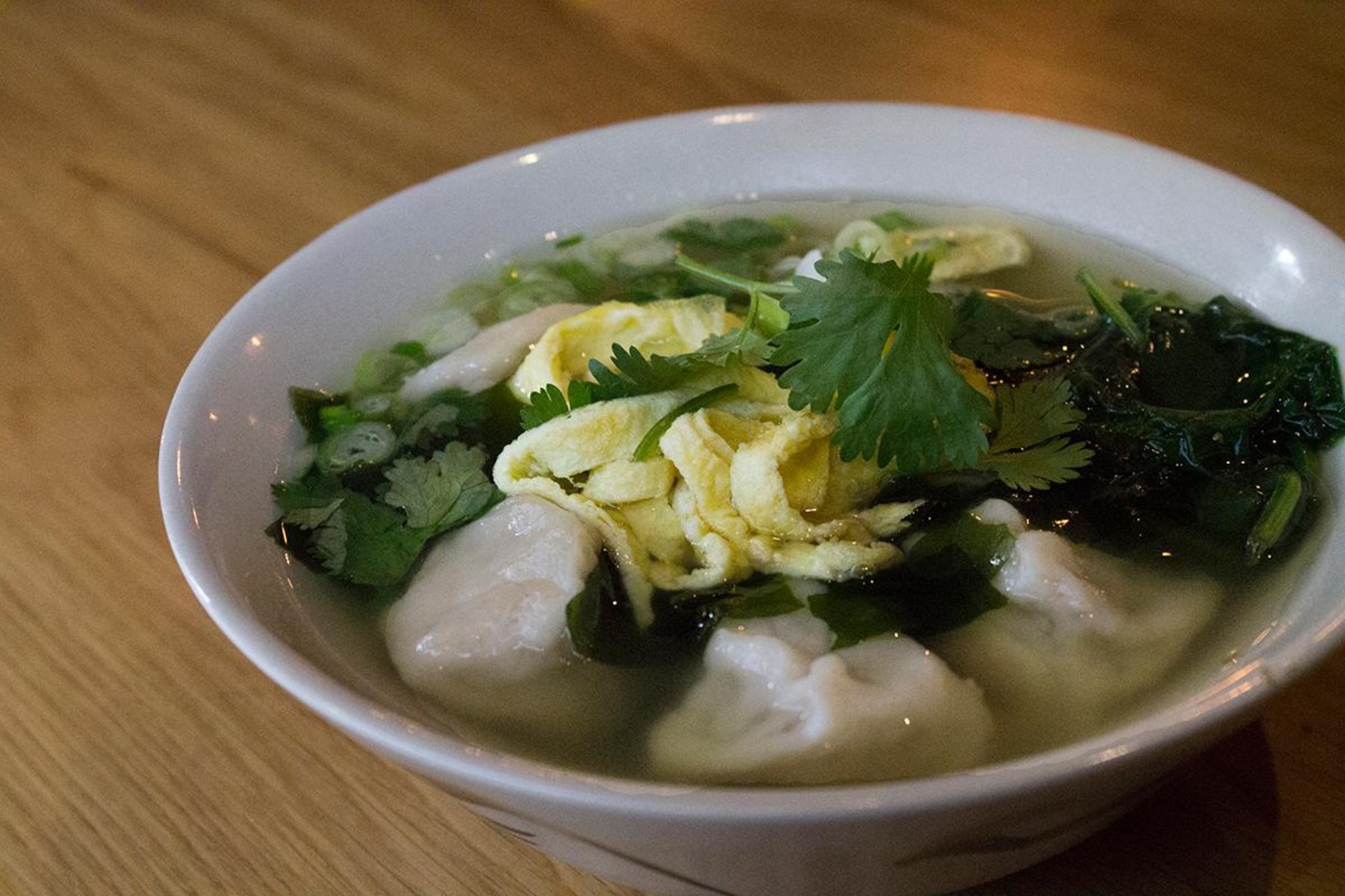 Chicken Bone Broth w. Mini Dumplings