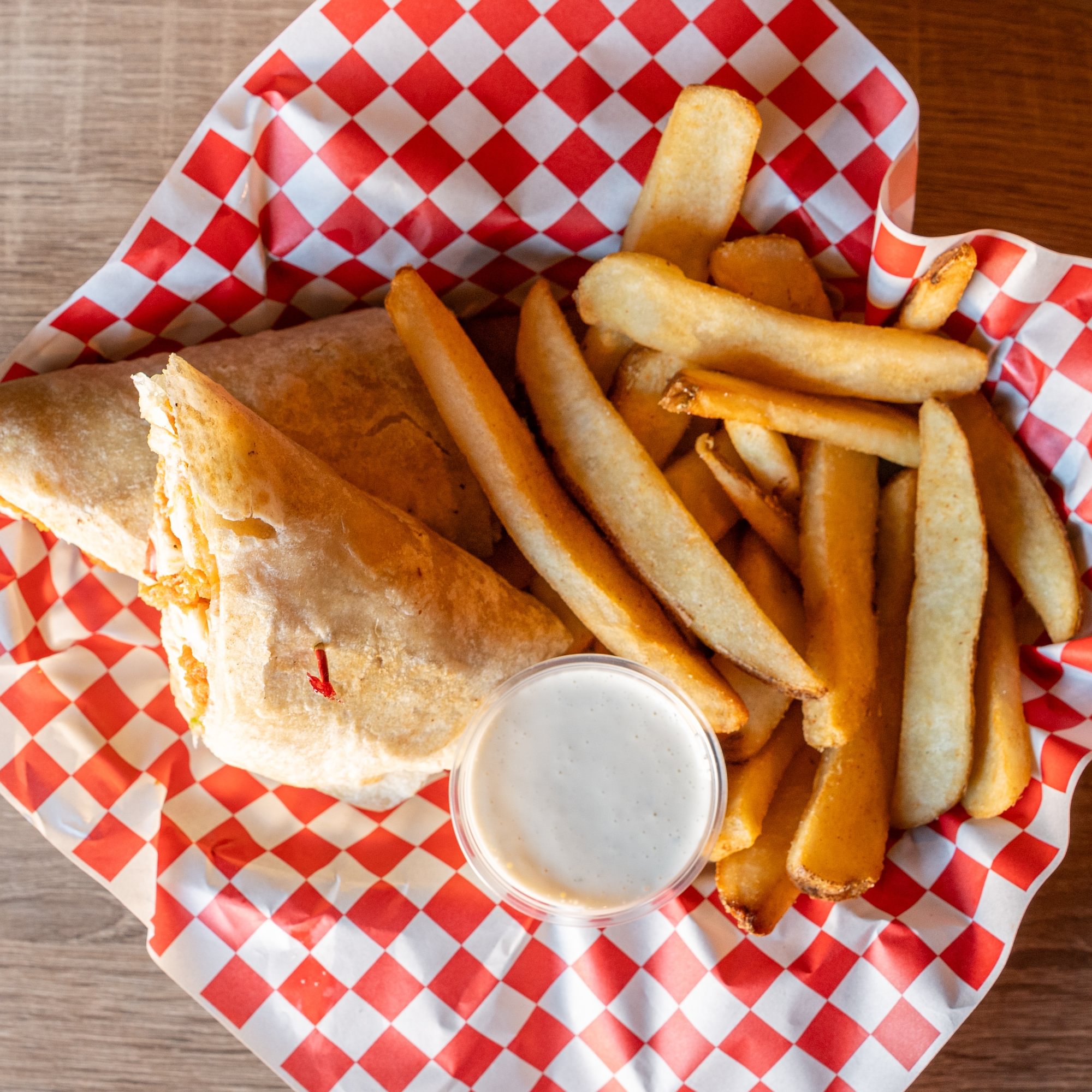 Buffalo Ranch Wrap (Wednesday)