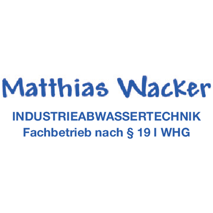 Logo von Matthias Wacker Industrieabwassertechnik