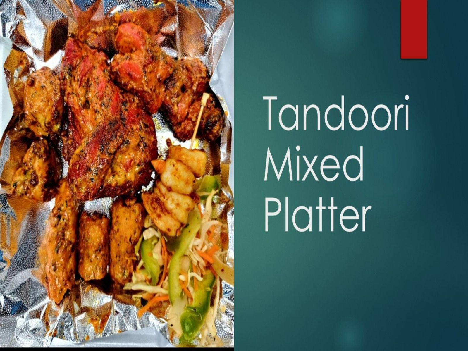 Tandoori Mixed Platter - Non Veg