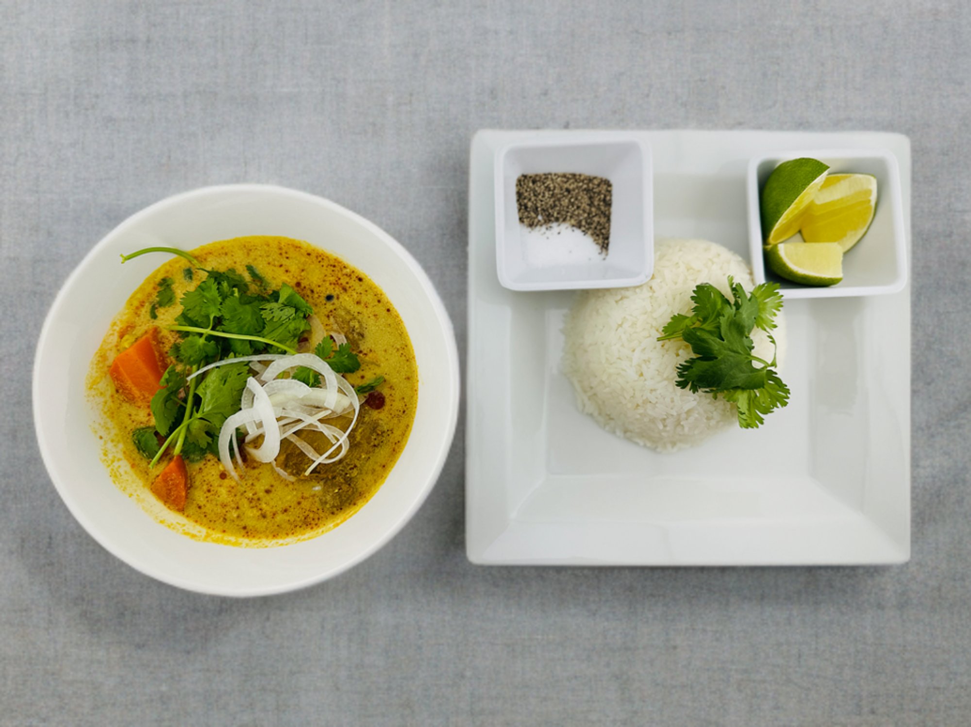 Curry Chicken with Rice