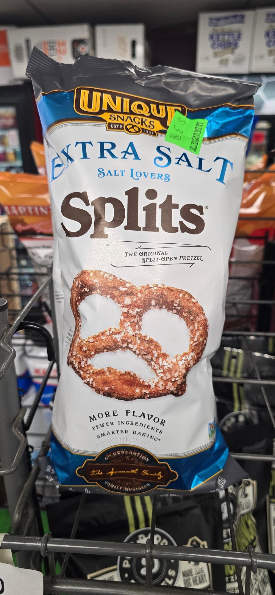 Unique Splits Extra Salt