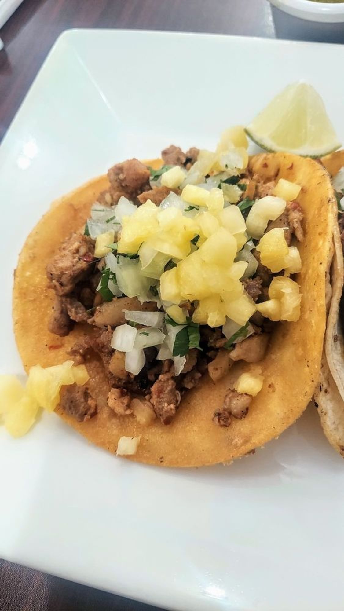 Al Pastor/Pork W/Pineapple Taco