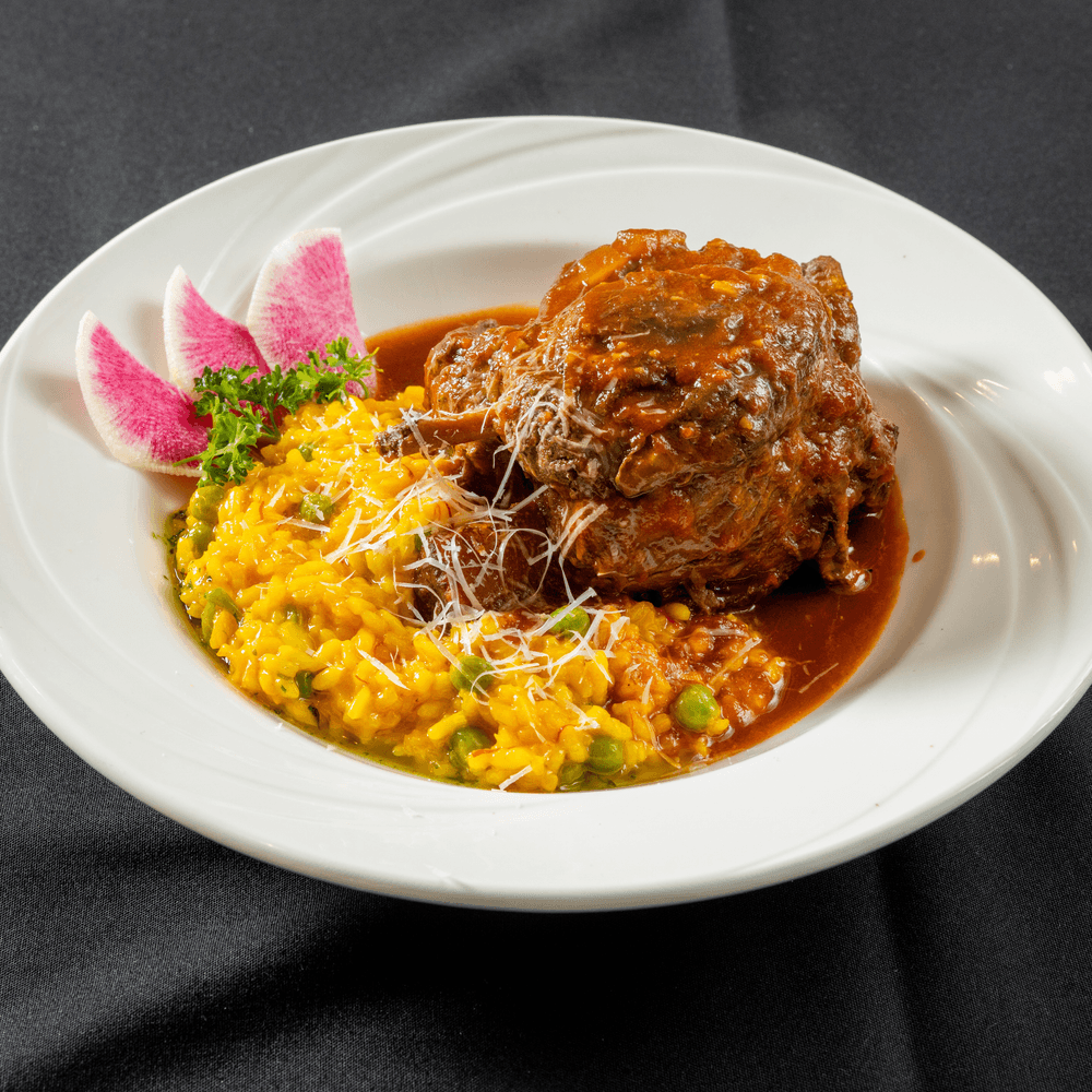 Pork Osso Bucco Risotto