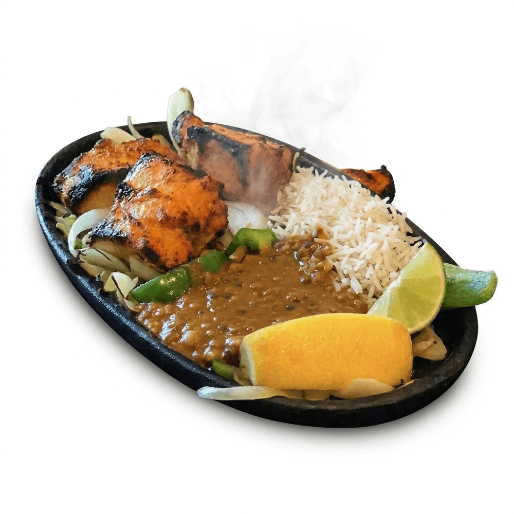 Combo Poleko Kukhura - Sizzling Chicken Platter