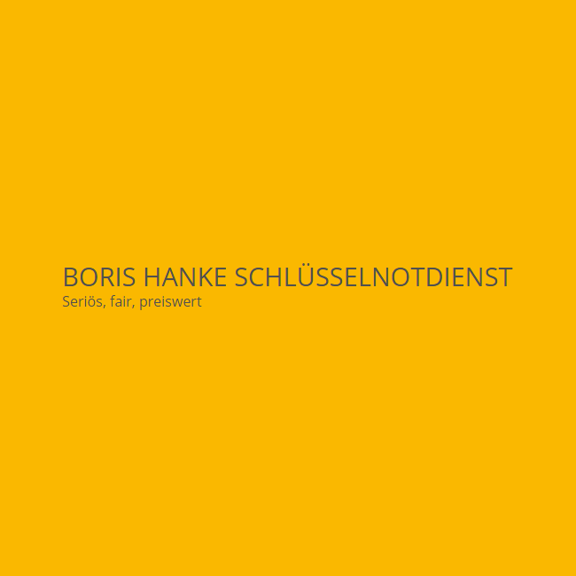 Logo von Schlüsselnotdienst Boris Hanke