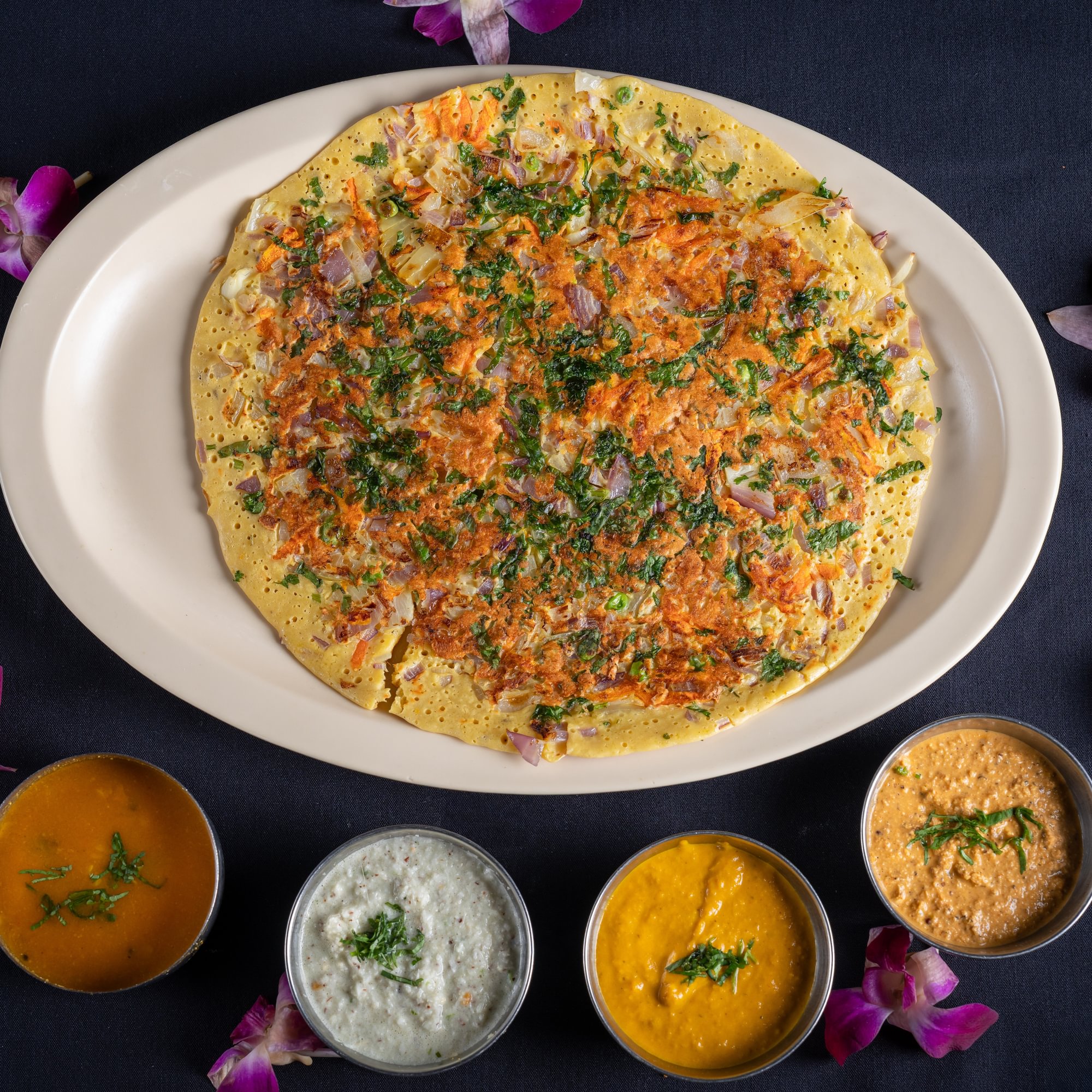 Chickpea Uttapam
