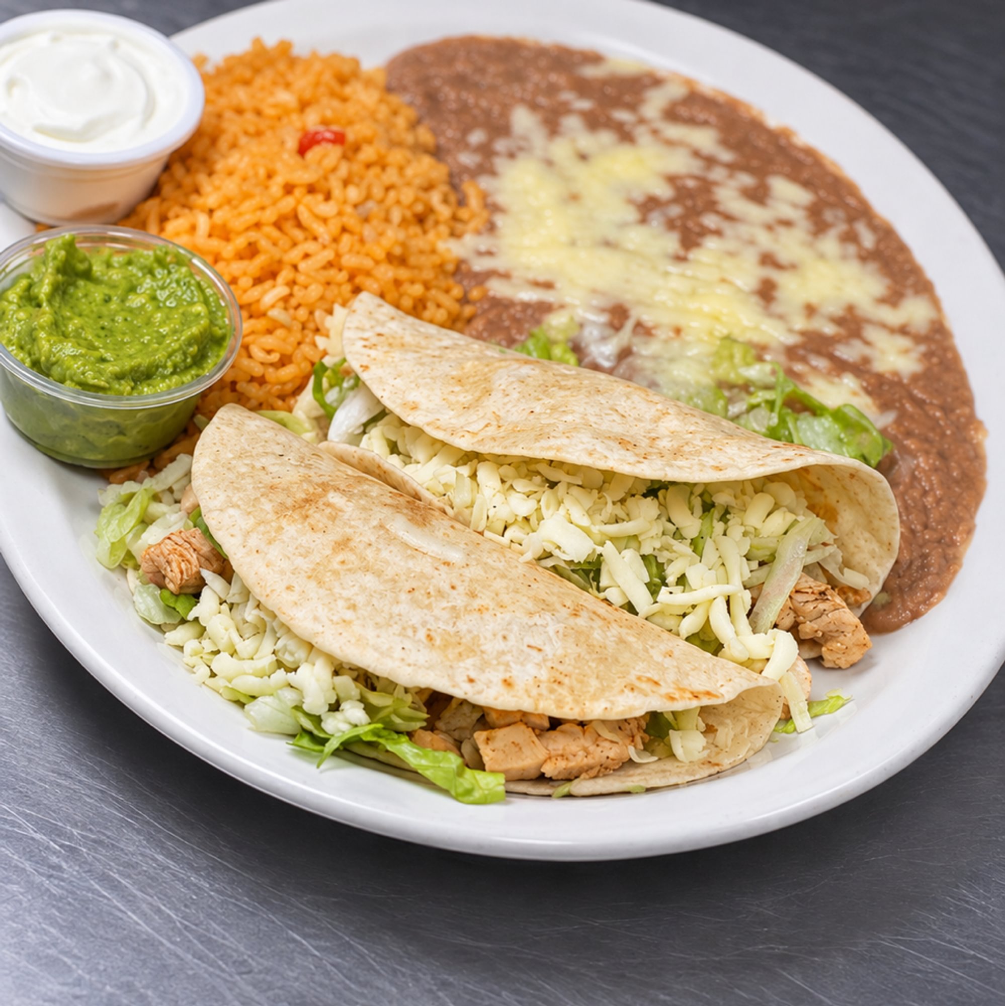 Two Grilled Tacos