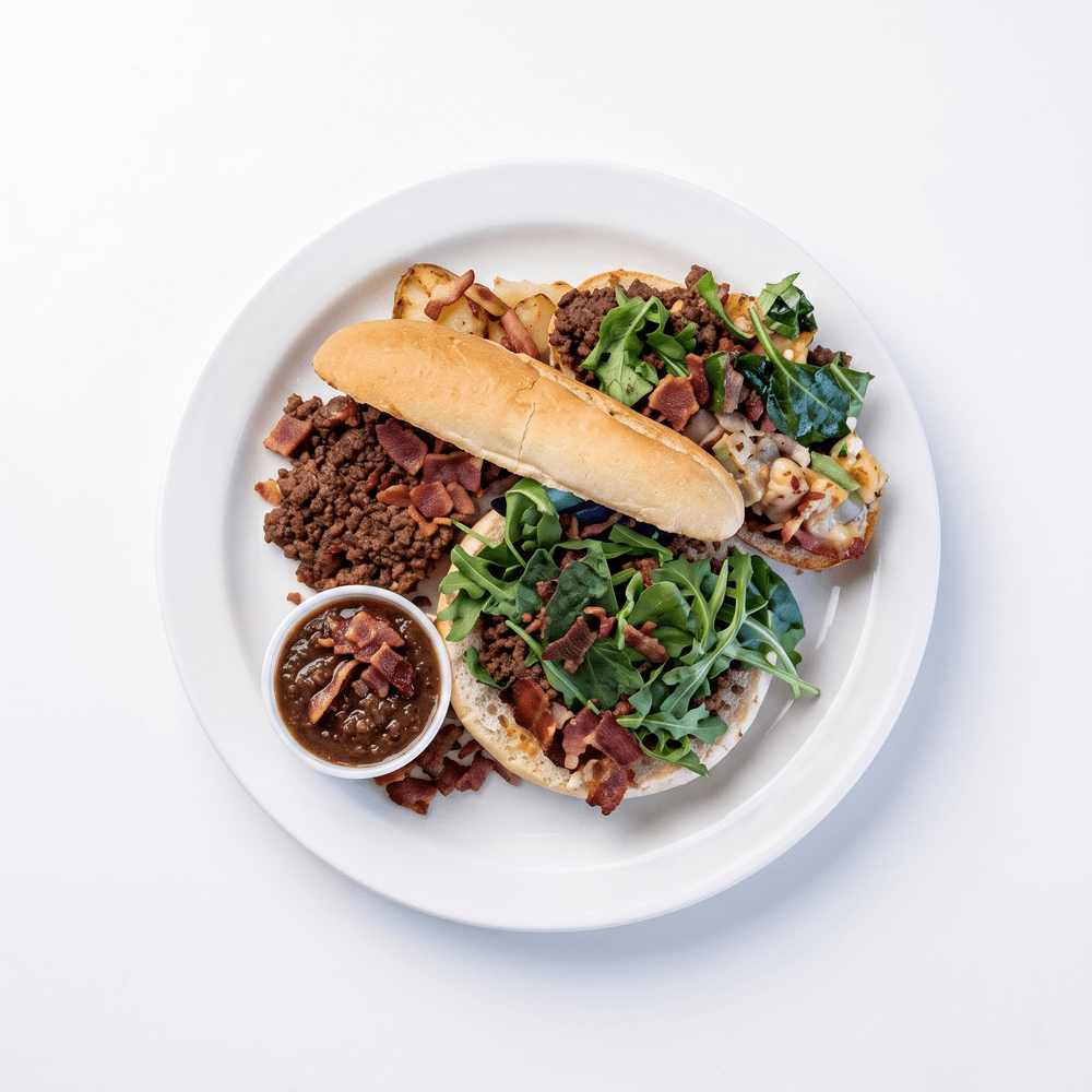 Steak & Shrimp Florentine