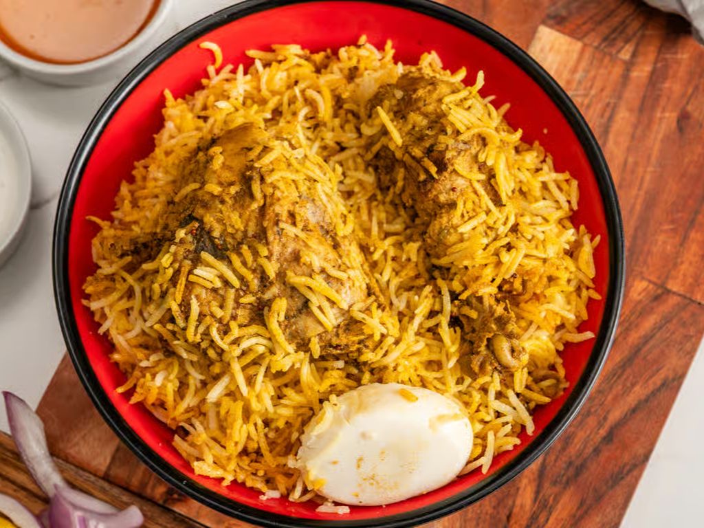 Gongura Chicken Biryani