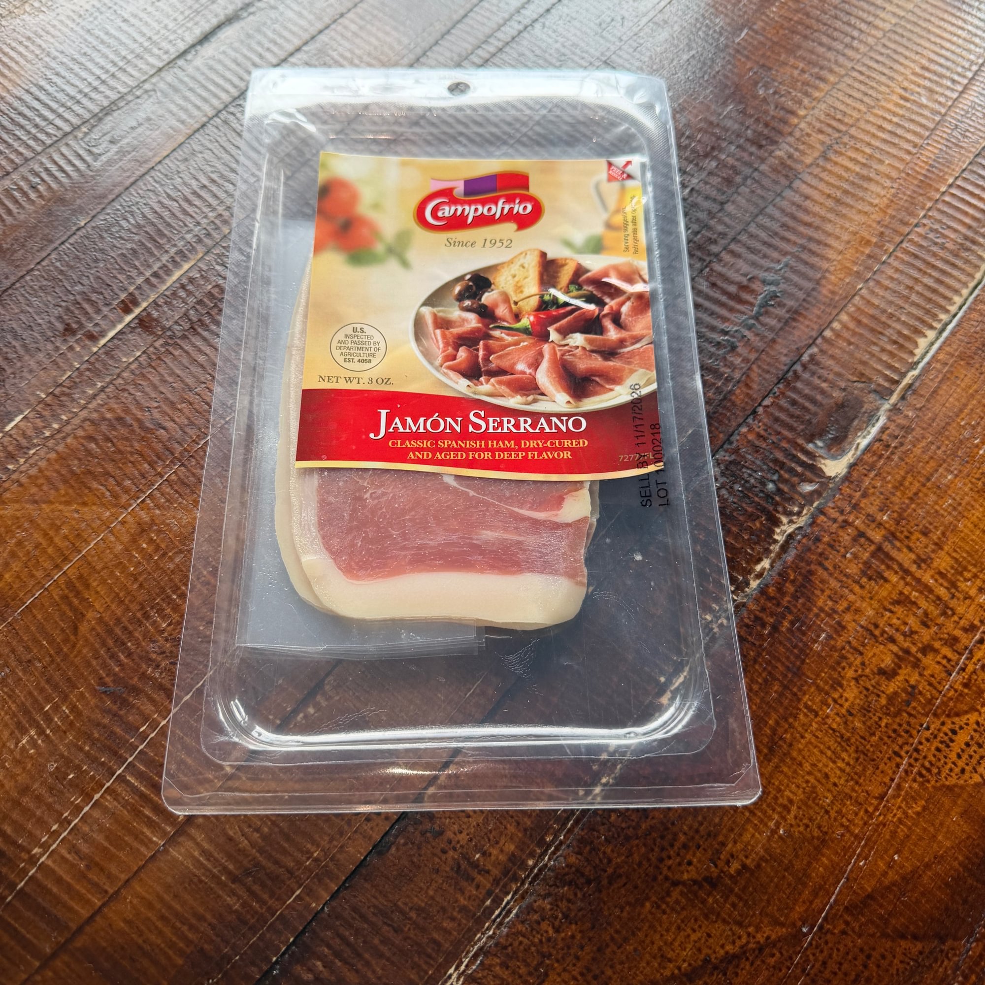 Jamòn Serrano Campofrio / Serrano Ham