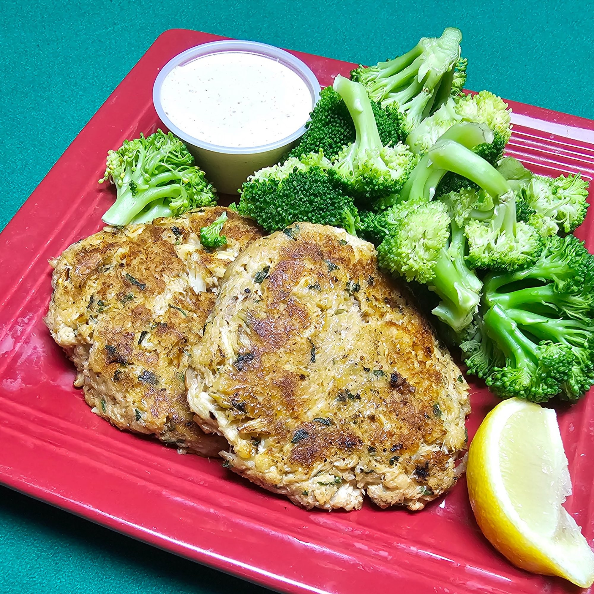 Crab Cake Dinner