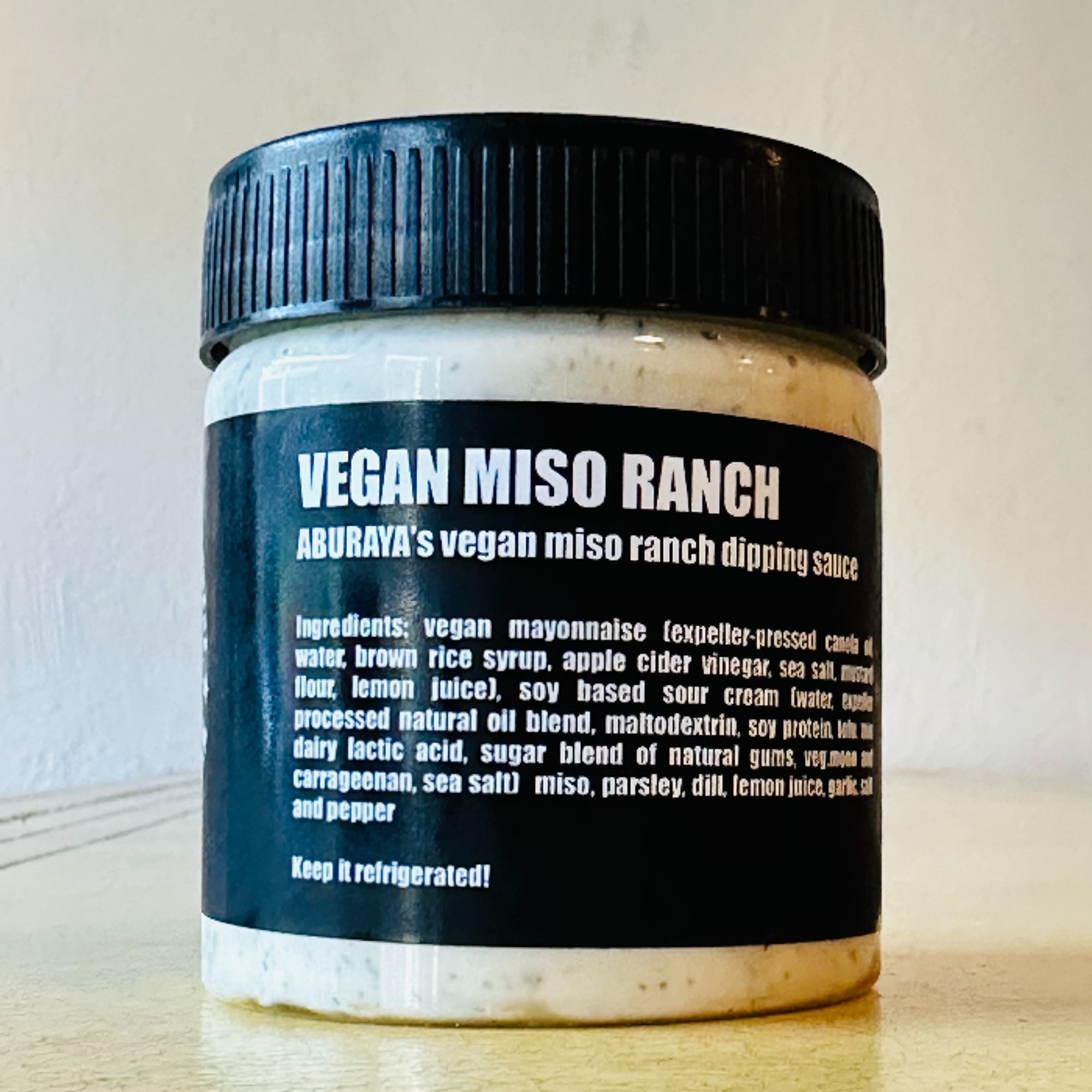 World Famous Aburaya Vegan Miso Ranch (Jar)