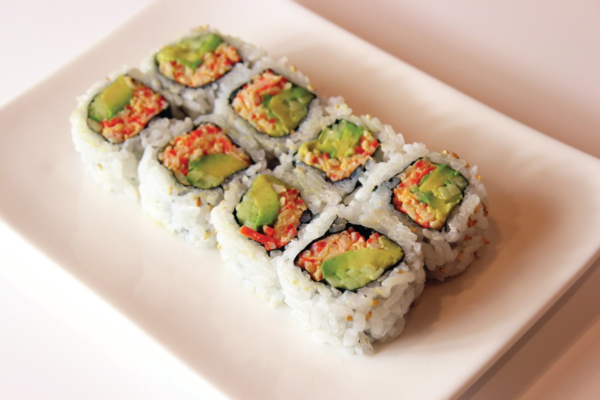 8. Spicy California Roll