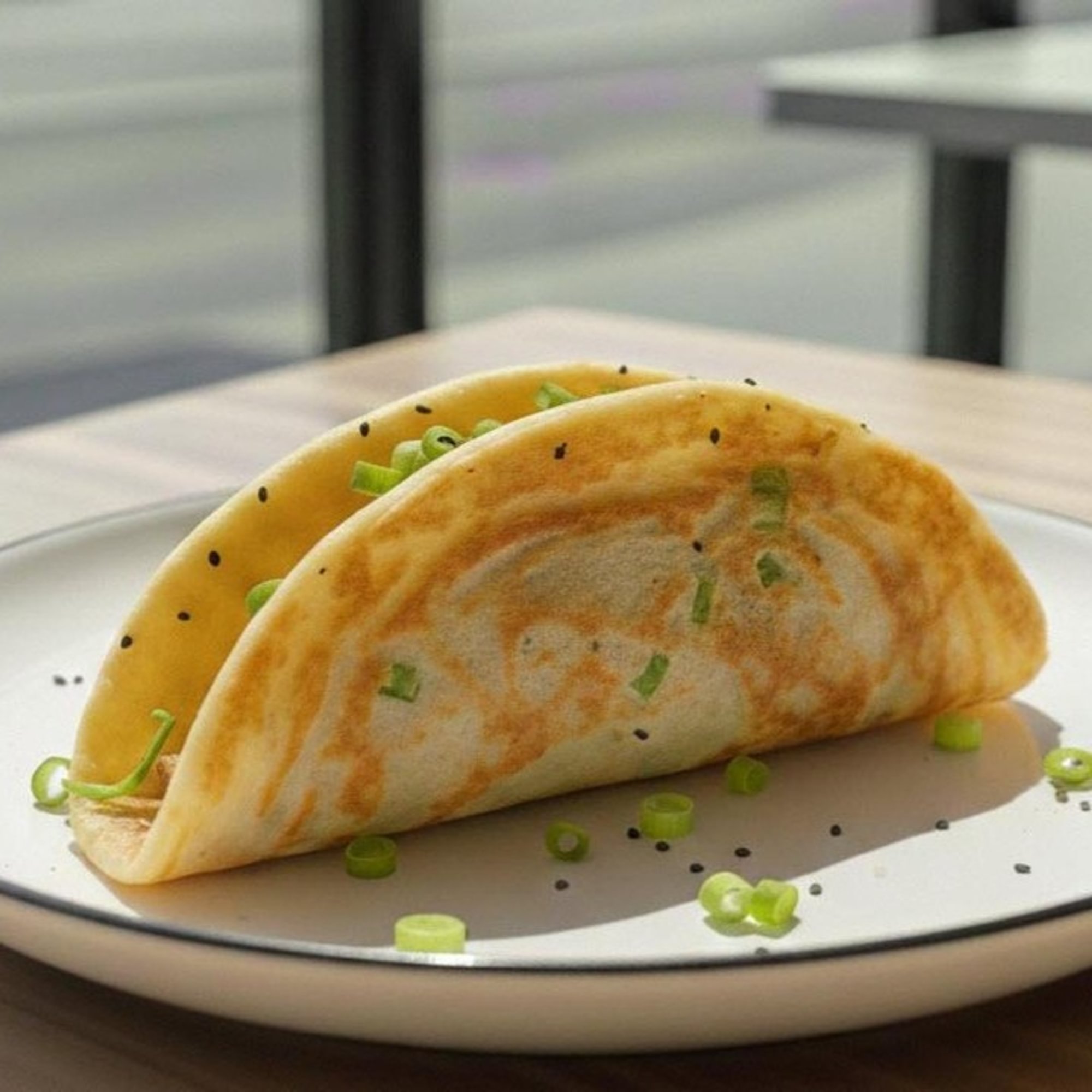 Azn Pancake (Single) with Meat