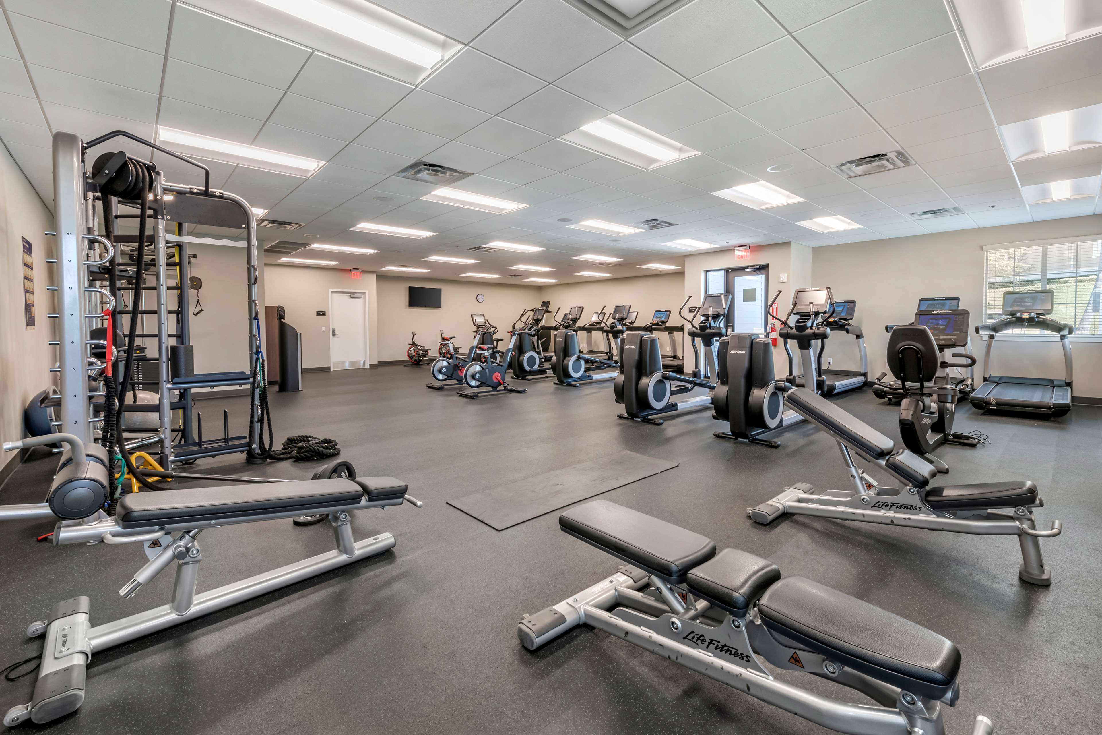 Health club  fitness center  gym