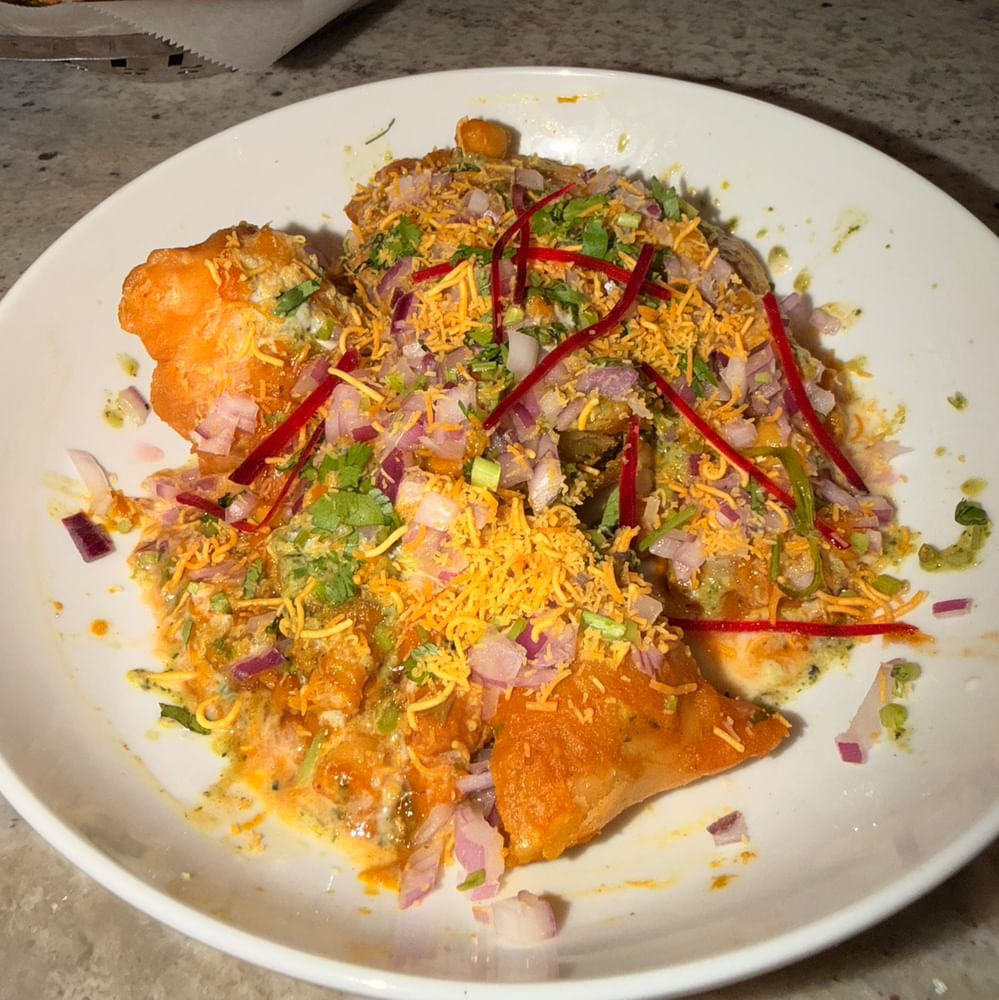 Aloo Tikki Chaat