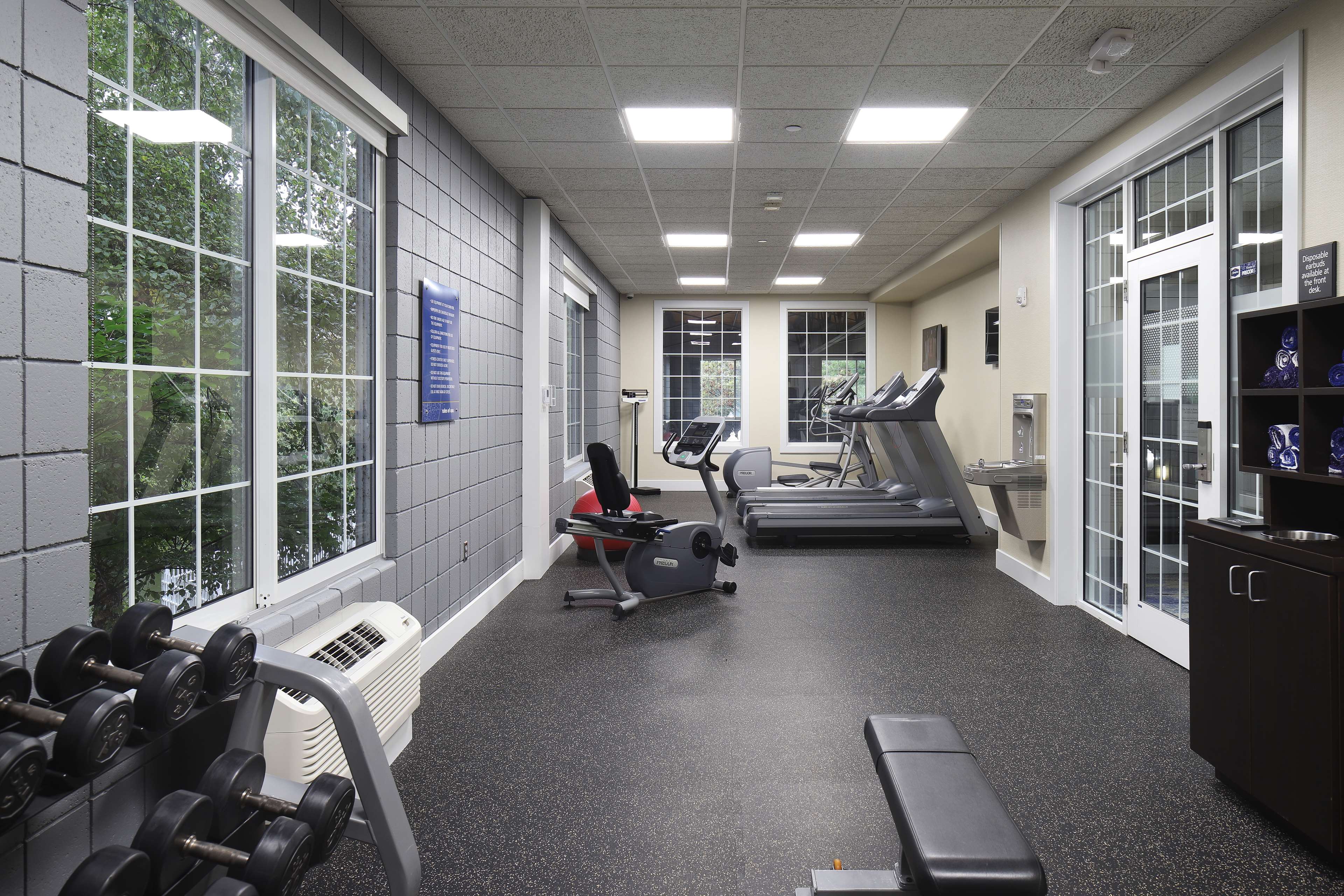 Health club  fitness center  gym