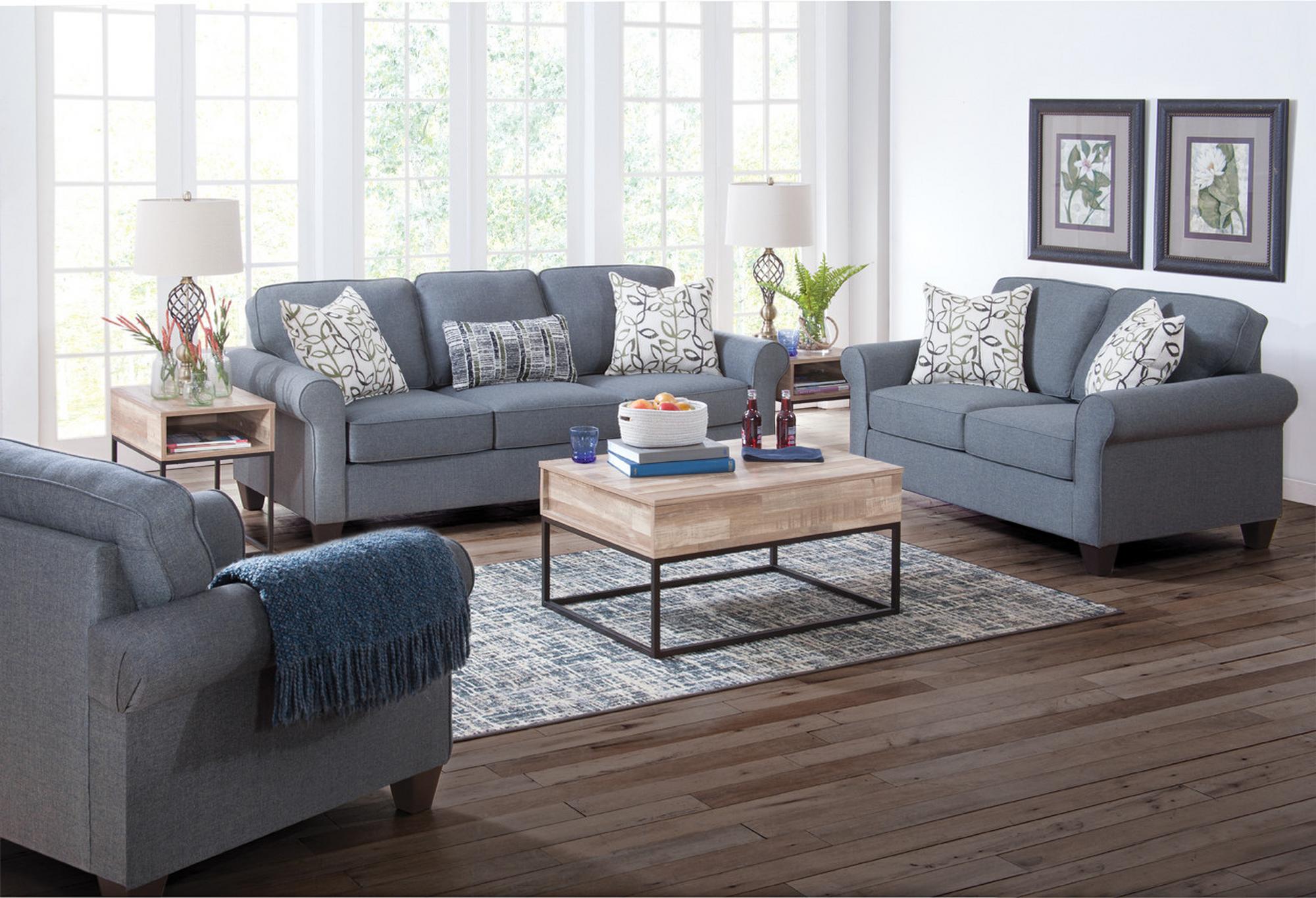 3 - Piece Trudy Sofa, Loveseat & Chair