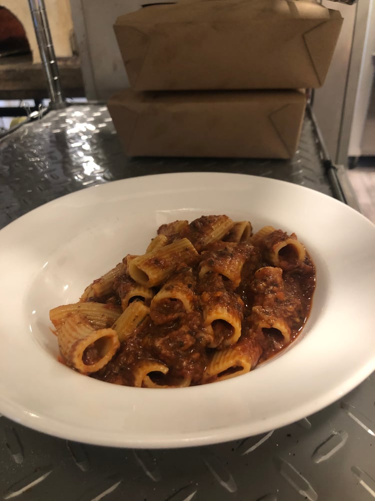 Mushroom Bolognese