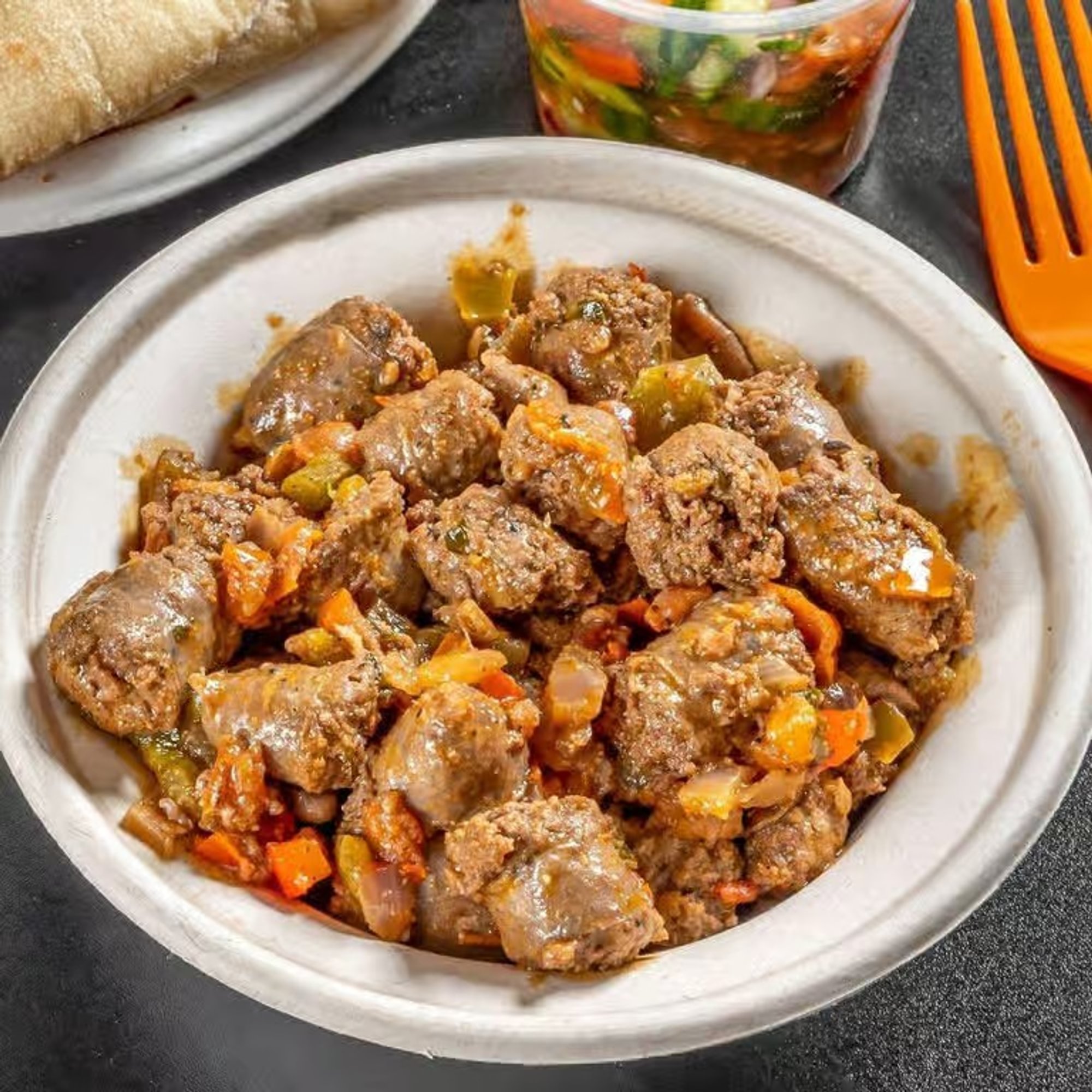 Beef Sausage Plate - طبق سجق شرقي