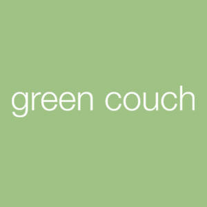Green Couch Staging Photo