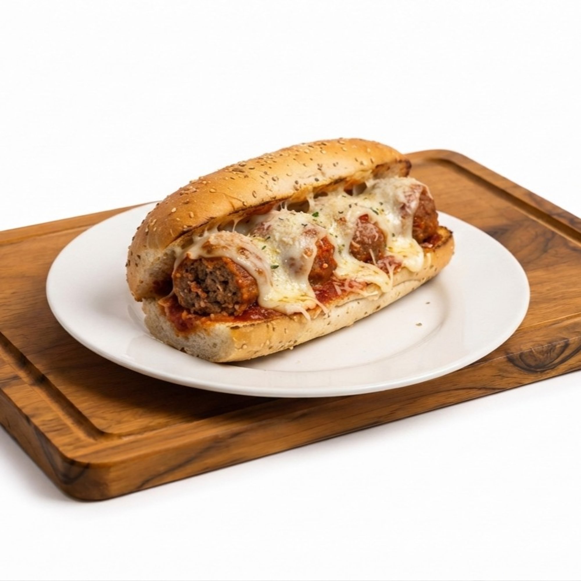 Meatball Parmigiana Hero