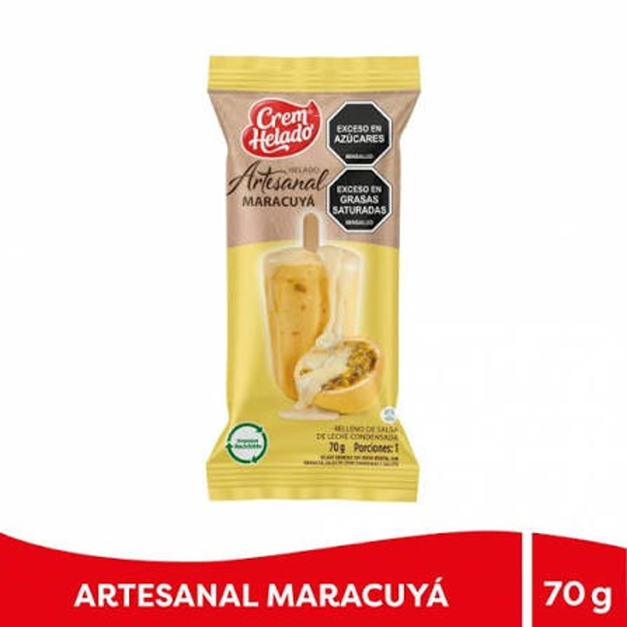 Helado de Maracuya