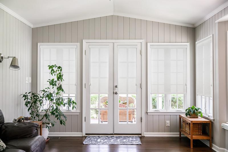 Our Smart Home Collection motorized options make it easy to go cordless. But a safer home doesn't always mean new window treatments. We can retrofit your existing window coverings to make them motorized and child-safe, no matter your style or budget. Call your local Budget Blinds of Enfield today an