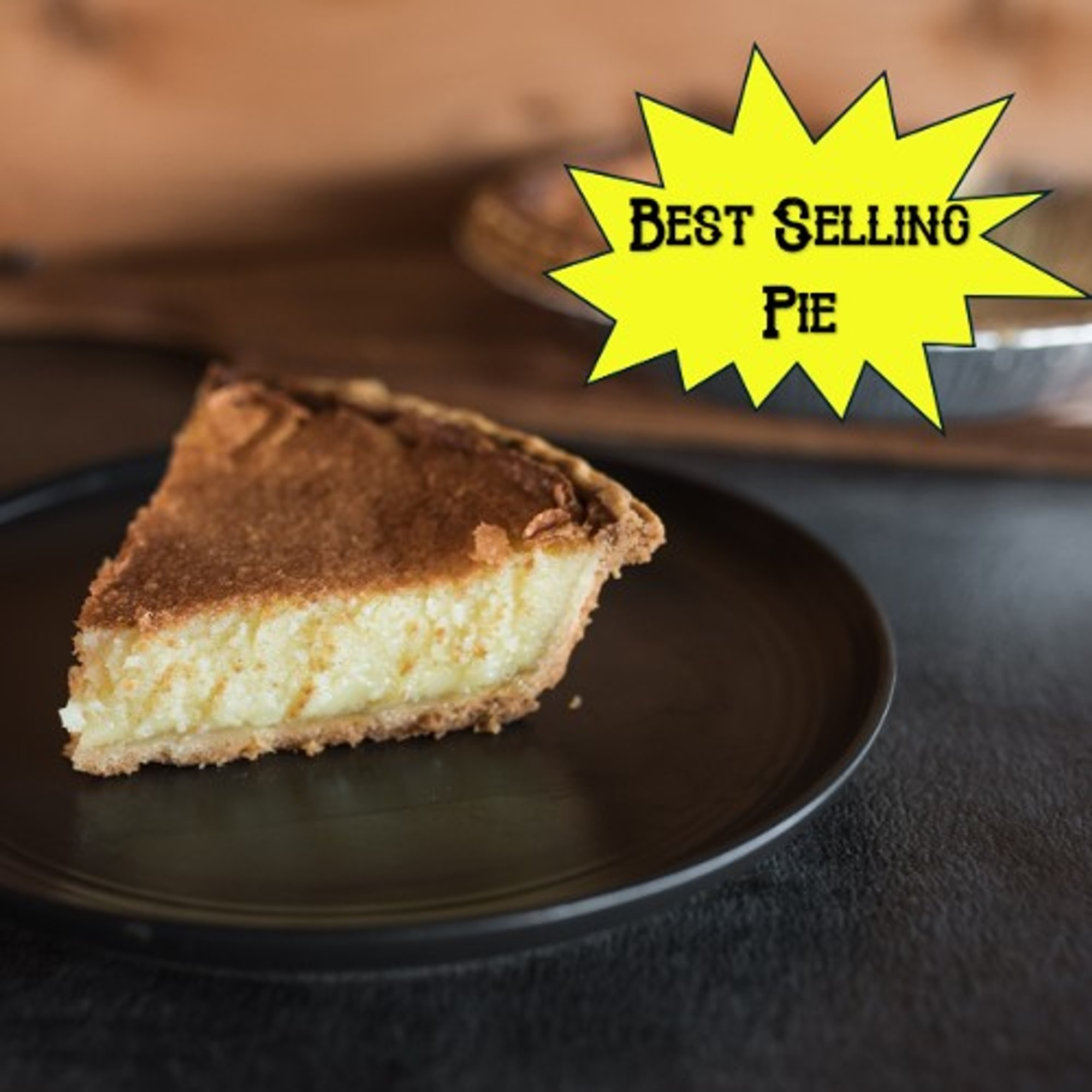 Buttermilk Pie Slice