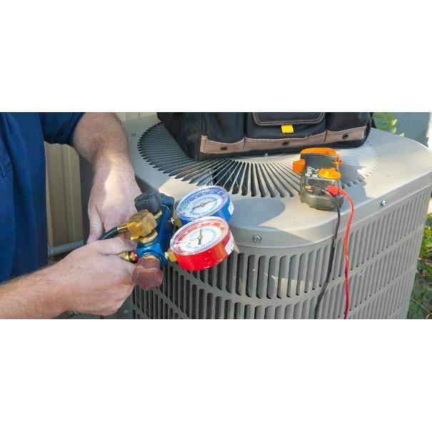 Dean's HVAC &amp; Plumbing Logo