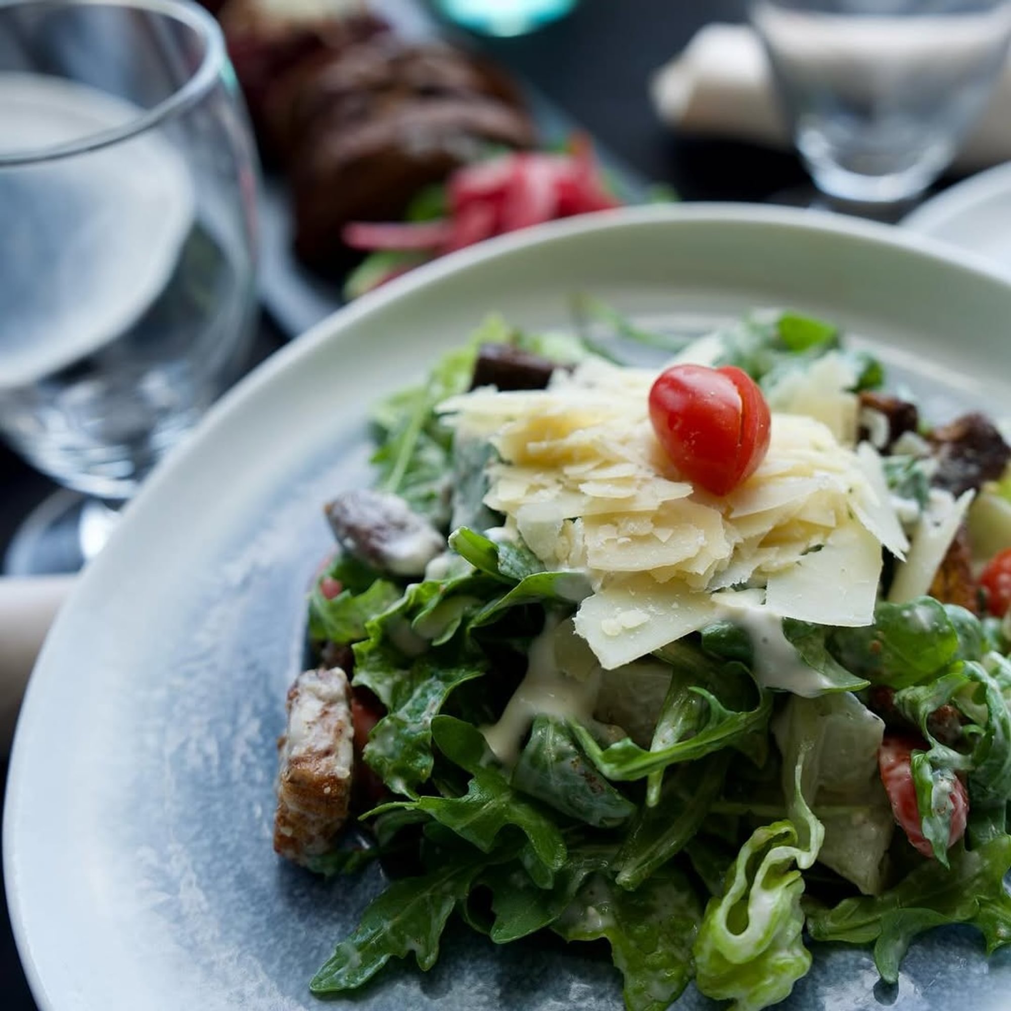 Baby Kale & Romaine Caesar
