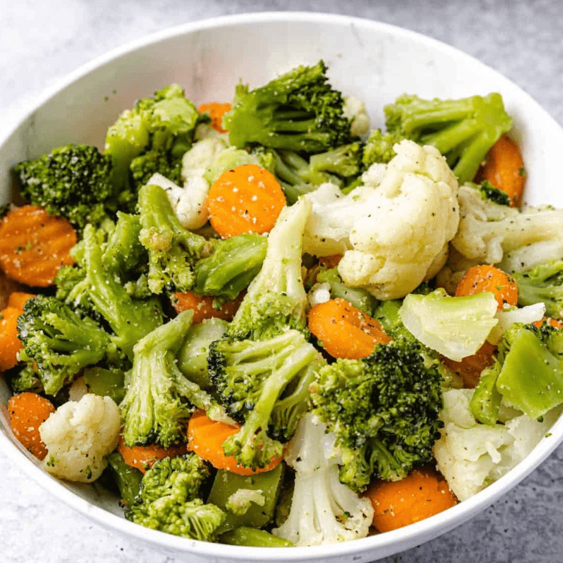 Steamed Vegetables Side