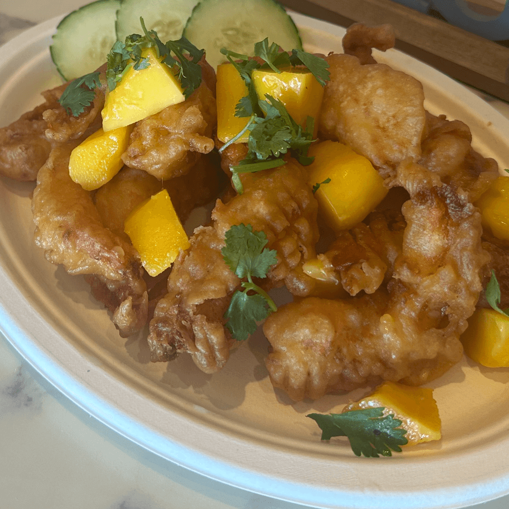 Tropical Mango Chicken or Shrimp (Lunch Combo)