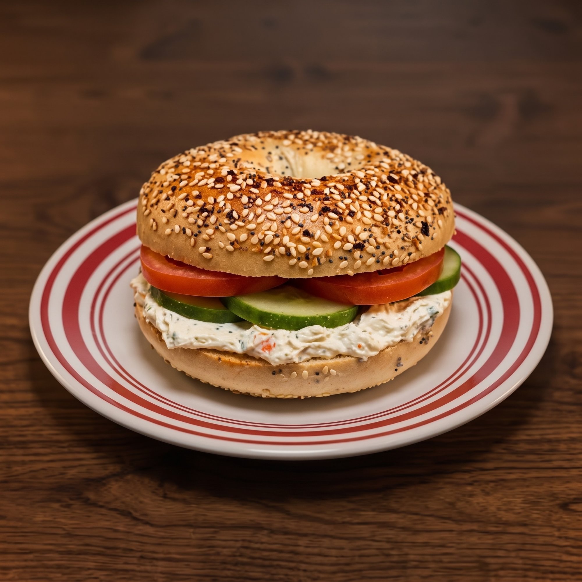 Cream Cheese Bagel