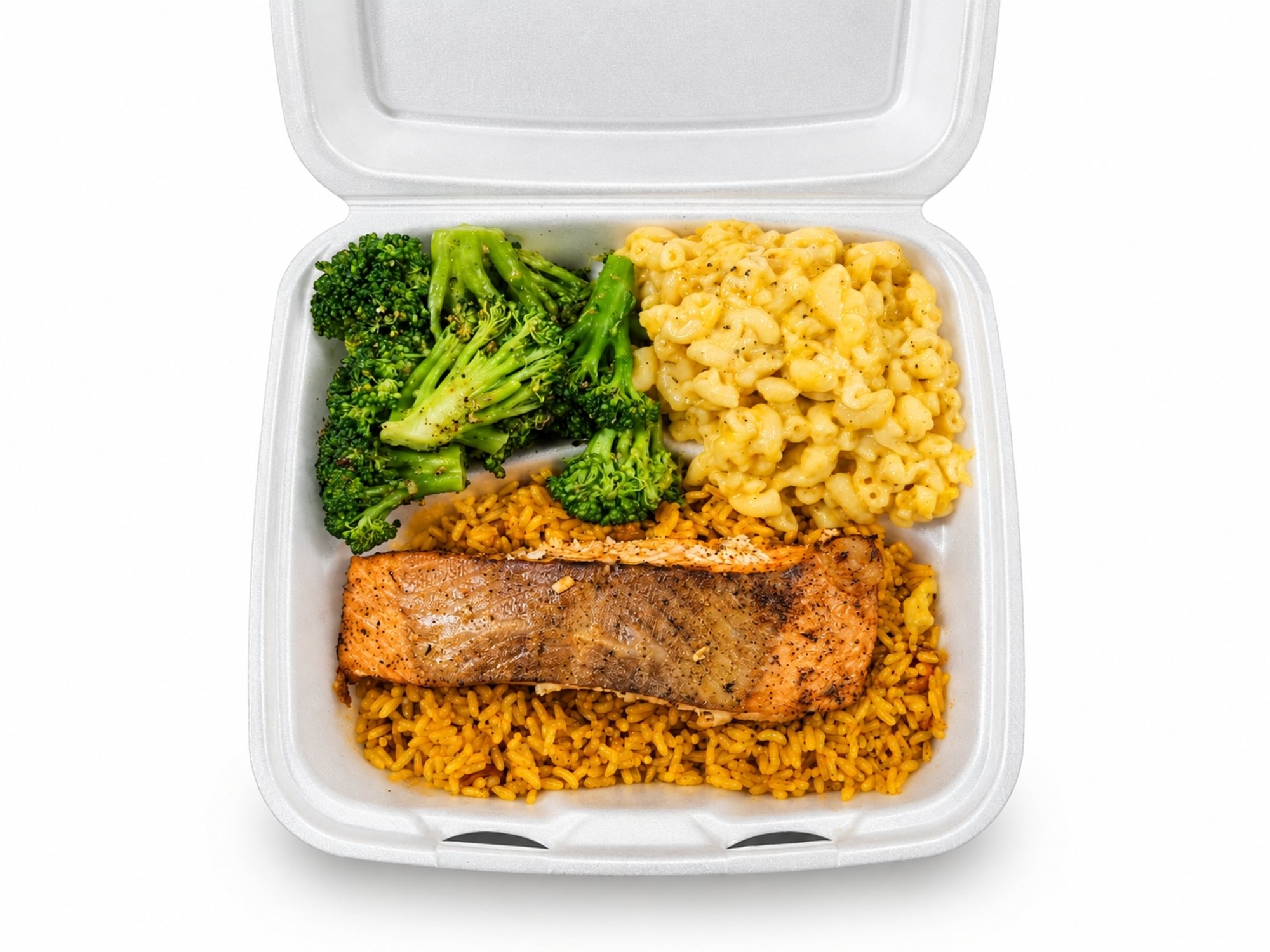 Blackened Salmon Platter