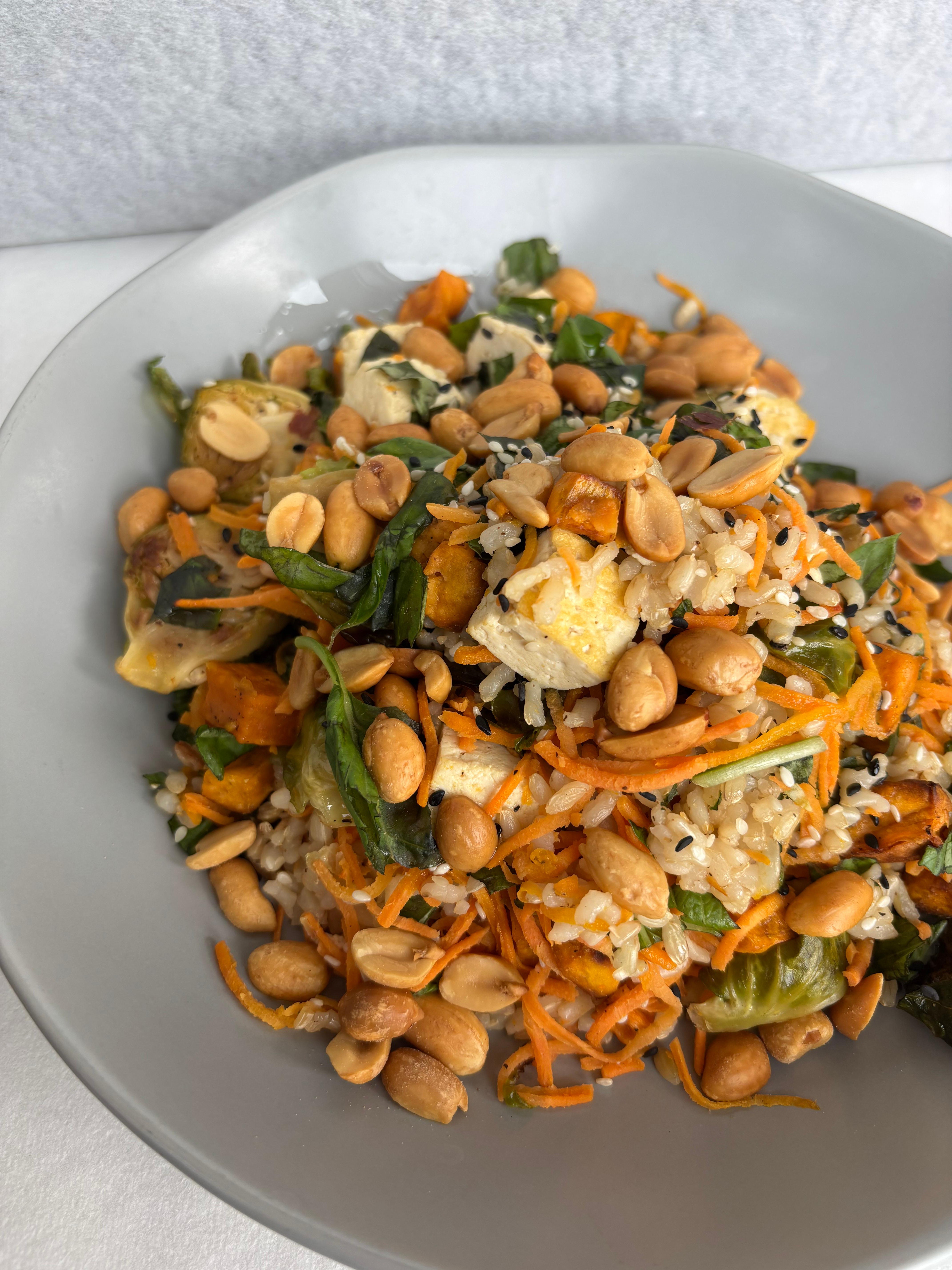 Sesame Tofu Bowl