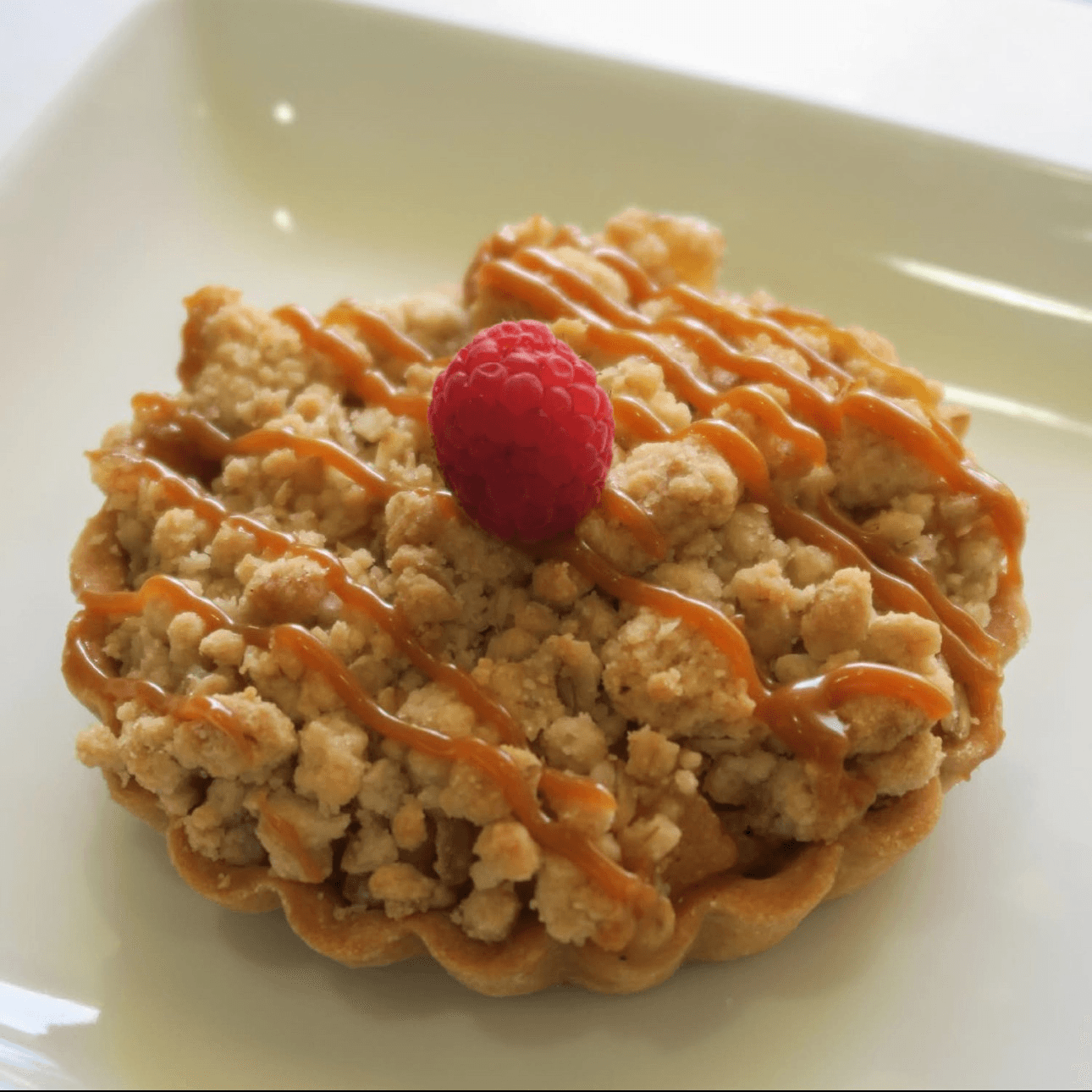 4" Apple Caramel Tart
