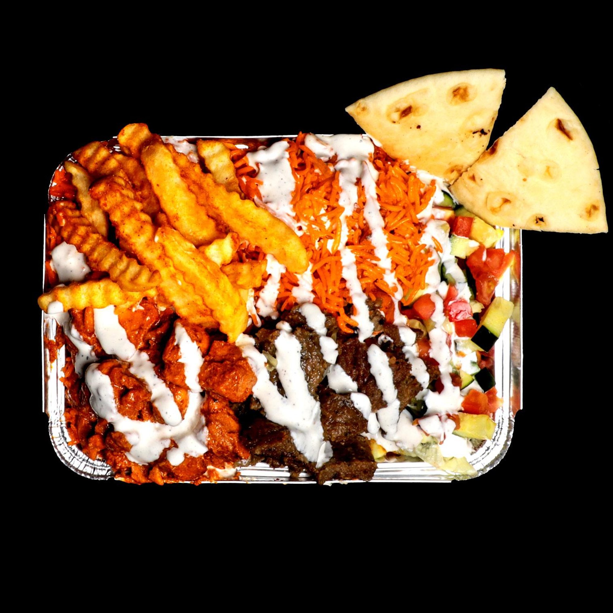 Combo over Rice Platter