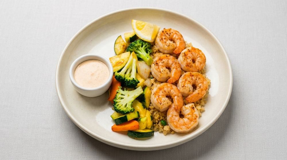 Hibachi Shrimp Bowl Lunch